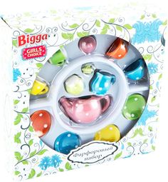 Игровой набор Чайный фарфоровый Bigga 11 предметов