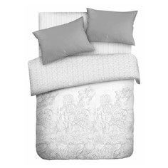 Простыня на резинке Homeclub Fleur 160 x 200 см сатин цвета в ассортименте