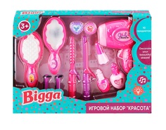 Игровой набор Красота со световыми и звуковыми эффектами Bigga 10 предметов