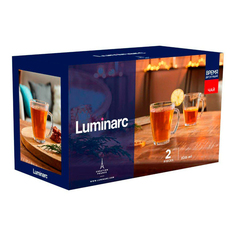 Кружки Luminarc Время дегустаций 320 мл прозрачные 2 шт