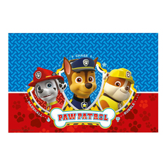 Скатерть Procos Paw Patrol 180 х 120 см пластик синяя с рисунком