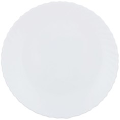 Тарелка десертная Homeclub Clean 19 см белая