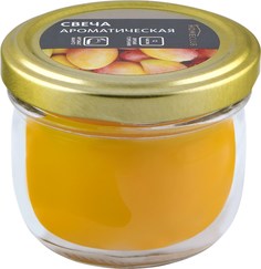 Свеча Home Club ароматическая манго в банке с крышкой