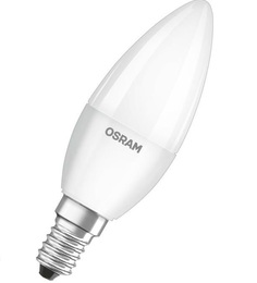 Лампочка светодиодная Osram Led антибактериальная E14 7,5 Вт 4000 К свеча матовая