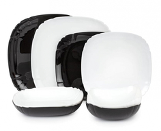 Столовый сервиз Luminarc Lotusia Black&White 19 предметов