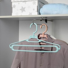 Вешалка-плечики для одежды универсальная, размер 42-44, 41 х 1,5 x 21 см Вселенная Порядка