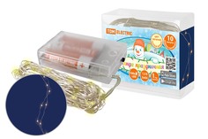 Гирлянда TDM ELECTRIC светодиодная "Роса100" 100LED, 10м, 3хАА, SQ0361-0053