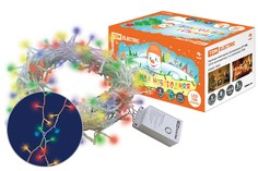 Гирлянда TDM ELECTRIC светодиодная, СГ 100, многоцветная, 5 м, SQ0361-0002