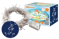Гирлянда TDM ELECTRIC светодиодная СГ50Б5, белая, 5м, SQ0361-0038