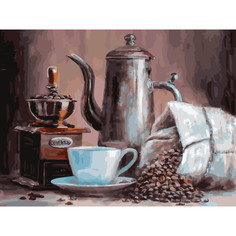 Раскраска по номерам Кофе Белоснежка 471-OVC
