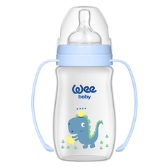 Бутылочка WeeBaby Plus Classic, с рождения, 250 мл