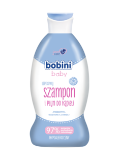 Шампунь и пена для ванны BOBINI BABY с липидами 0+, 330 мл