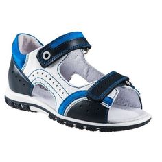 Сандалии Elegami белый/синий р.