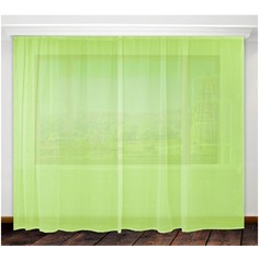Штора Amore Mio 75385 зеленый, зеленый 270x300