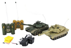Игровой набор Пламенный мотор Набор танков Танковый бой и Abrams 870165