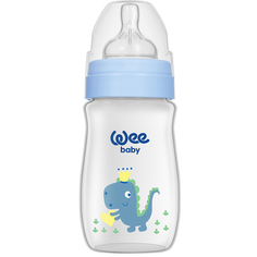 Бутылочка WeeBaby Plus Classic, с рождения, 250 мл
