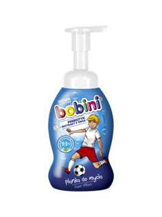 Пенка для мытья тела, рук и лица BOBINI CLASSIC Супер Футболист 1+, 300 мл