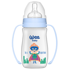 Бутылочка WeeBaby Plus Classic, с рождения, 250 мл