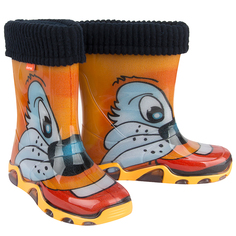 Резиновые сапоги Demar Котик оранжевый 0032 I STORMER LUX COTIK р.26-27