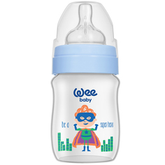 Бутылочка WeeBaby Plus Classic, с рождения, 150 мл