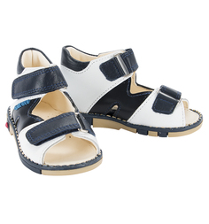 Сандалии Таши-Орто белый/синий Tas260-63 р.20