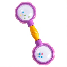 Погремушка Fancy Baby Гантелька, разноцветный