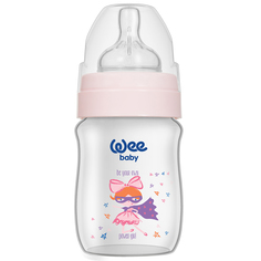 Бутылочка WeeBaby Plus. Classic, с рождения, 150 мл