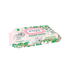 Влажные салфетки Senso Baby КОАЛА, с клапаном 60 шт
