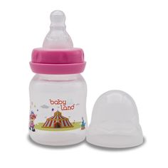 Бутылочка Babyland, с рождения, 80 мл