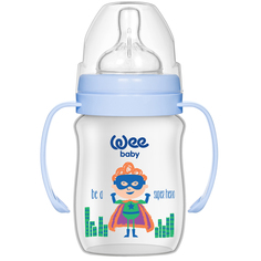 Бутылочка WeeBaby Plus Classic, с рождения, 150 мл