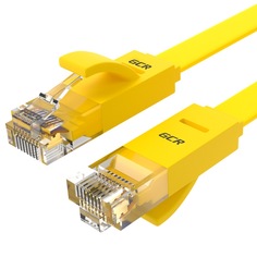 Патч-корд GCR GCR-LNC62 7.5м, UTP медь кат.6, желтый
