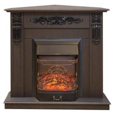 Электрокамин RealFlame Dominica Corner DN c очагом Majestic S Lux BL