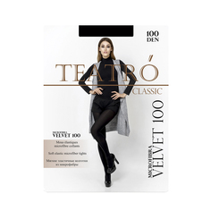 Колготки женские Teatro Velvet черные 4