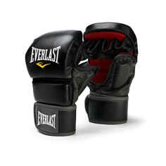 Боксерские перчатки Everlast Striking черные, 6 унций