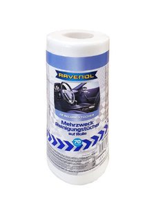 Полотенца в рулоне отрывные RAVENOL (70 шт.)