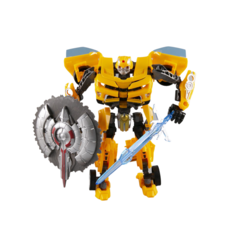 Робот-трансформер transformer030 желтая машина No Brand