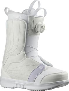 Ботинки Для Сноуборда Salomon Pearl Boa White White/Lunar Roc (См:25)