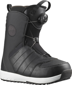 Ботинки Для Сноуборда Salomon Launch Boa Jr Black/Black/Black (См:24)