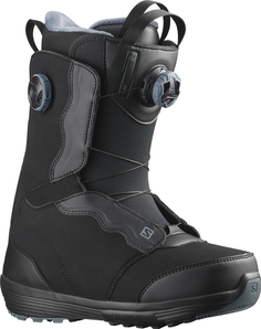 Ботинки Для Сноуборда Salomon Ivy Boa Sj Boa Black/Black/Stormy (См:23)
