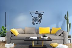 Деревянный декор настенный Eco Wood Art , панно, пазл EWA Design Овен