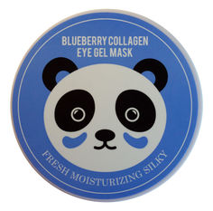 Гидрогелевые патчи для глаз Fresh Moisturizing Silky Blueberry Collagen Eye Gel Mask 60 шт