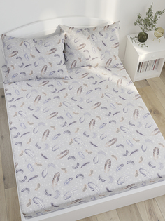 Простынь Сказка -Перышко- 150х215 см 1,5-спальная