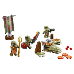 Конструктор LEGO Chima Лагерь Клана крокодилов (70231)