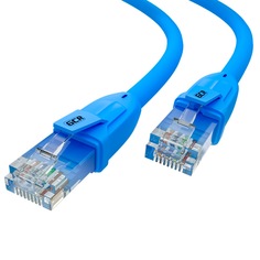 Патч-корд GCR 0,7м UTP cat.6 10 Гбит/с RJ45 LAN компьютерный кабель для интернета