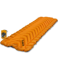 Надувной туристический коврик Klymit Insulated Static V Lite - Оранжевый (06I2OR03C)