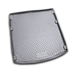 Коврик в багажник Element для AUDI A-4 B8, 11/2007-2015, полиуретан, серый
