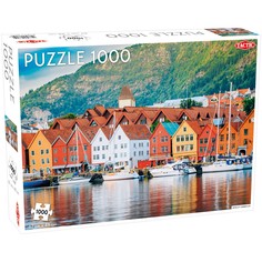 Пазлы Гавань Бергена, Норвегия, 1000 элементов Tactic Games
