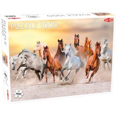 Пазлы Табун диких лошадей, 1000 элементов Tactic Games