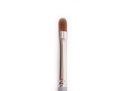 Кисть из нейлона ровная в футляре №5 (Цв: Silver)/Kryolan/5M-321F-Silver