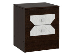 Прикроватная тумба Вероника Венге/Лиственница светлая ERA